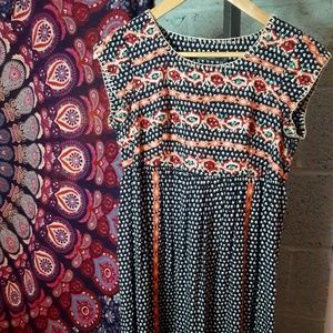*RARE* THML Boho Embroidered Dress - S